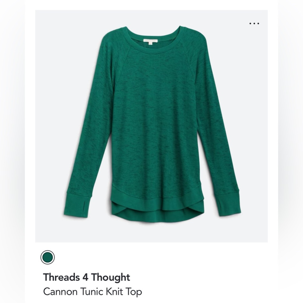 Green tunic size large